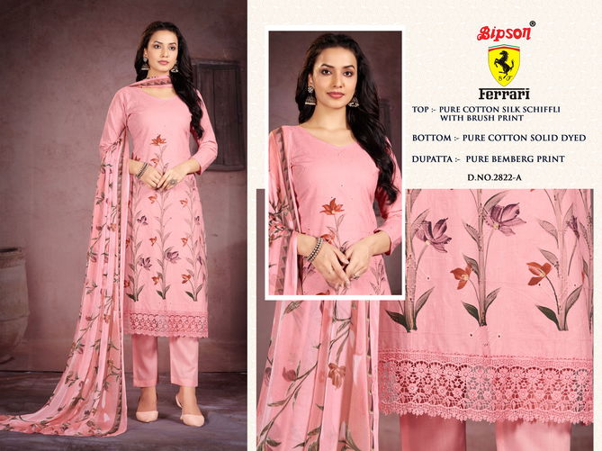 Ferrari 2822 By Bipson Cotton Silk Printed Dress Material Wholesale Shop In Surat
